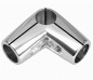 Preview: 4 Wegeverbinder Verbinder Eckverbinder für 25 mm Chrom Rohr rund Garderobe Kleiderständer Textilregal Kleiderstange begehbahrer Schrank Art Nr St.81.400