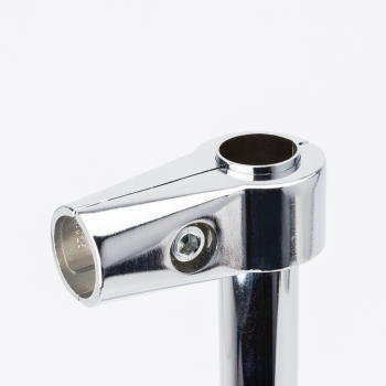 T-Verbinder Verbinderstück für Chrom Rohr rund Ankleidezimmer Wandregalsystem Garderobensystem Kleiderkammer für Art Nr AnZi.3+3.0