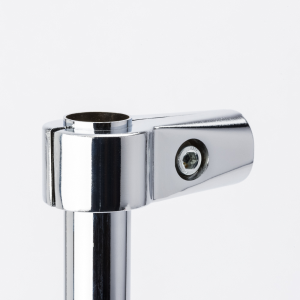 3-Wege-Verbinder-T-Verbinder-Verbinderstueck-fuer-25-mm-Chrom-Rohr-rund-Profi-Kleiderstaender-Warenstaender-Garderobe-Regal-freistehend-fuer-Art-Nr-St.10.200