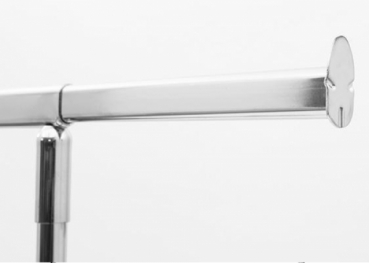 Auszieharm Detail von Kleiderständer Klappständer Rollständer Konfektionsständer Chrome mit Stopper für Art Nr 54-100-80-02