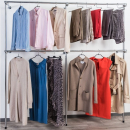W09 - Wandregalsystem, Garderobensystem, begehbarer Kleiderschrank